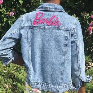 Girl’s Barbie Denim Jacket
